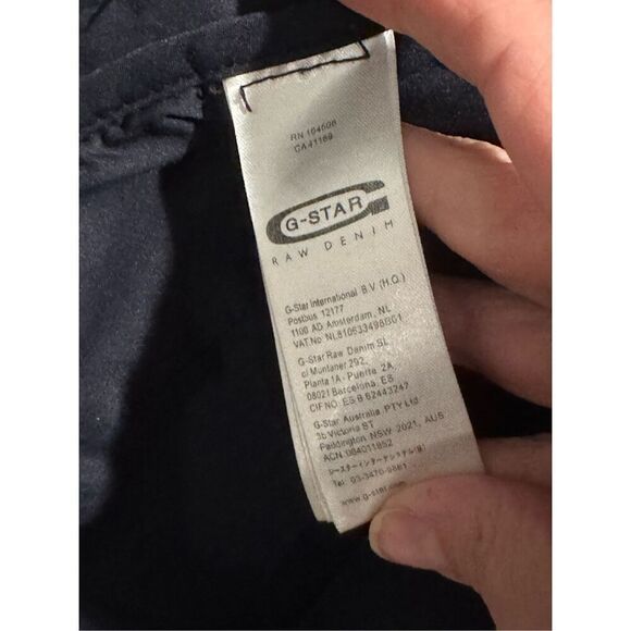 G Star Raw X Avant Garde G Star Raw Full Zip Up Tactical Hoodie Jacket Men’s M - Picture 5 of 15